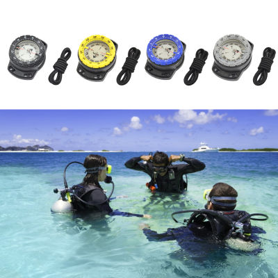 Outdoor Camping Compass Watch Waterproof Compass Luminous Adjustable Dial Watch Diving Scuba Underwater Compass