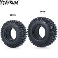 ♟▼ YEAHRUN 4PCS 1.0 Soft Rubber Tires All Terrain Tyres 50x20/54x24mm for 1/24 Axial SCX24 1/18 TRX4M Micro Crawler