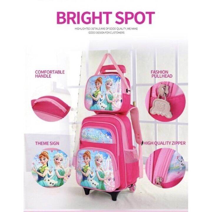 Lazada trolley school online bag