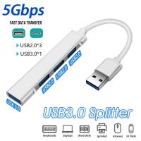 MINI type c usb 3.0 hub usb 2.0 4 in 1 Multi Splitter Adapter OTG PD Fast Charge For Lenovo XIAOMI HUAWEI Macbook Pro hub cover USB Hubs