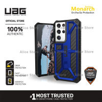 UAG Monarch Series Phone Case for Samsung Galaxy S21 Ultra / S21 with Military Drop Protective Case Cover - Blue