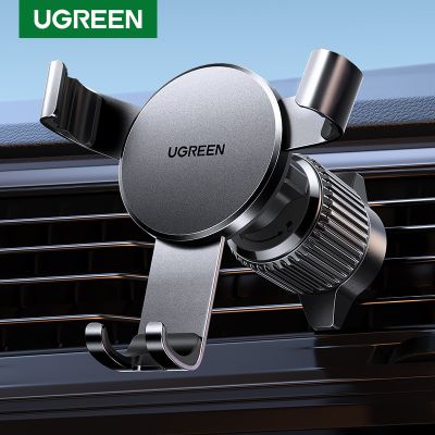 【New-in Sale】UGREEN Car Phone Holder Air Vent Phone Stand For Mobile Phone Xiaomi Samsung iPhone 12 13 14 Gravity Holder Stand Car Mounts