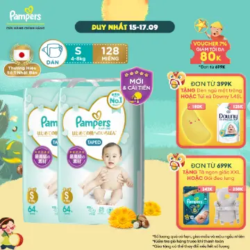 Buy Pampers Premium Care Pants Style Baby Diapers, Medium (M) Size, 54  Count, All-in-1 Diapers with 360 Cottony Softness, 7-12kg Diapers Online at  Low Prices in India - Amazon.in