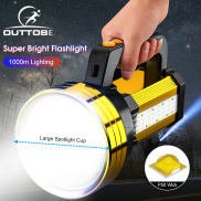 Outtobe Đèn Pin Đèn Pin Siêu Sáng P50 Đèn Pin Chống Nước Đèn Pha LED Có