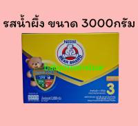 นมผงตราหมี Bear Protextion สูตร3 รสน้ำผึ้ง 2750กรัม/3000กรัม