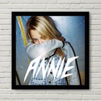 Annie Anniemal อัลบั้มเพลงปกโปสเตอร์ผ้าใบพิมพ์ลายภาพวาดตกแต่งบ้าน (ไร้กรอบ)