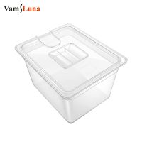 Sous Vide Container Steak Machine with Lid Water Tank Bath for Circulator Sous Vide Culinary Immersion Slow Cooker (6L11L 25L)