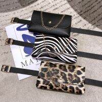 【cw】 YoReAi Fashion Shoulder Waist Pack Leopard Pattern Handbag Purse Wholesale ！