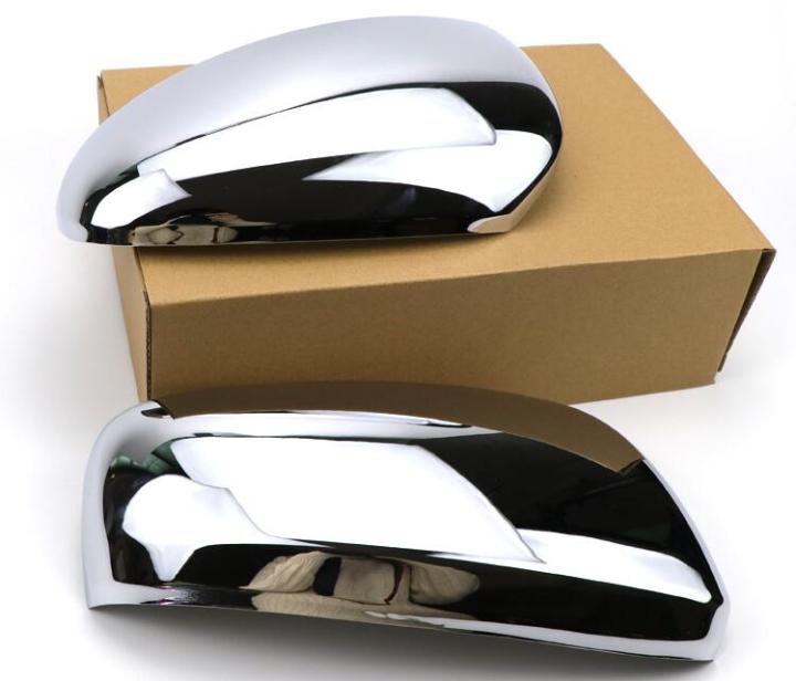 2021Car ABS Rear View Rearview Side Glass Mirror Cover Trim Frame 2pcs For Renault Kadjar 2016 2017 2018 2019