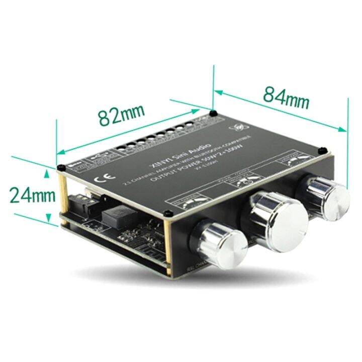 2-1-channel-bluetooth-amplifier-board-tpa3116-50wx2-100w-high-power-left-and-right-channel-subwoofer-audio-module-e100h-replacement-spare-parts-accessories