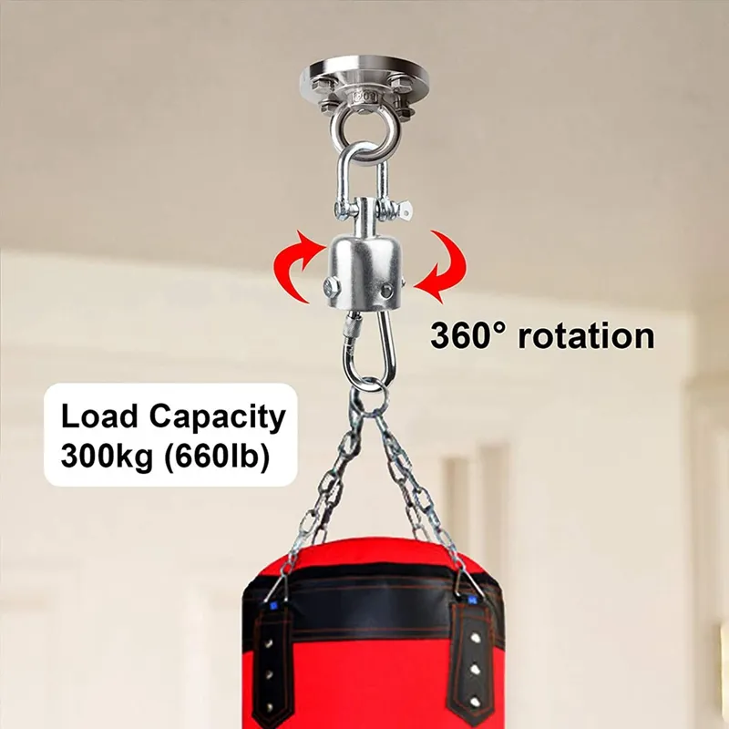 Stainless Steel Ceiling Hook, Swing Sling Love Punching Bag Support