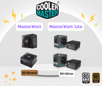 ✨CoolerMaster MasterWatt / MasterWatt Lite PowerSupply PSU พาวเวอร์ซัพพลาย อุปกรณ์จ่ายไฟให้คอมพิวเตอร์ - HITECHubon