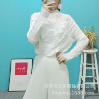 Issey Miyake Lingying พับ S033 [Spot] Sany House One 2022ฤดูใบไม้ผลิและฤดูร้อนใหม่เสื้อ Bottoming เสื้อยืดผู้หญิงอุตสาหกรรมหนัก