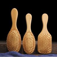 ✵✔✕ Hair brush Women Massage Bamboo Combs Anti-static High Quality Detangling Reduce Hair Loss Styling Tool Barber Accessories