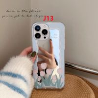 ☊☬✶ เคส VIVO V20 Y75 5G Y50 Y30 Y30i Y01 T1x Y76 5G V23 V23e Y33s Y21 Y21T Y15s Y20 Y20s Y12s Y12A Y3s Y11 Y12 Y15 Y17 Mirror Case