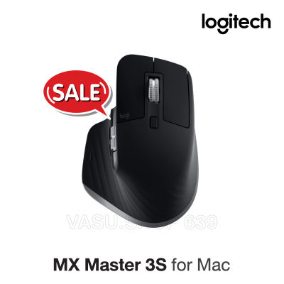 Logitech MX Master 3S for Mac Bluetooth Only เมาส์ไร้สาย Bluetooth Mouse รับประกันศูนย์ 1 ปี