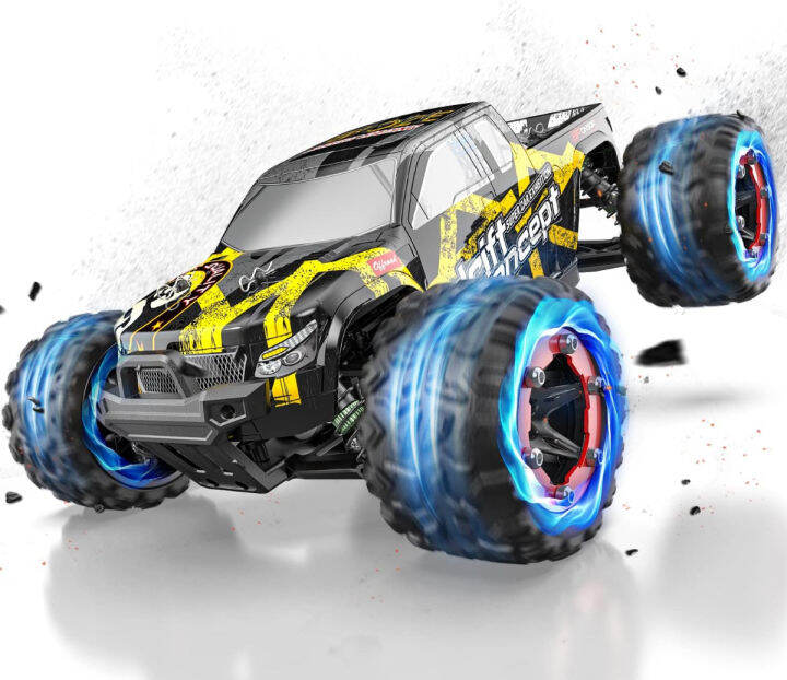 deerc-brushless-rc-cars-300e-60km-h-high-speed-remote-control-car-4wd-1-18-scale-monster-truck-for-kids-adults-all-terrain-off-road-truck-with-extra-shell-2-battery-40-min-play-car-gifts-for-boys