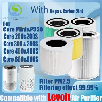 Filters Fast Replacement for Levoit CORE 300, CORE 300S, CORE P350, CORE  300-RAC Filter
