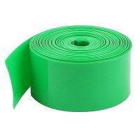 33Ft 10M Long 29.5mm Green PVC Heat Shrinkable Tubing Wrap for 1 x 18650 Battery Cable Management