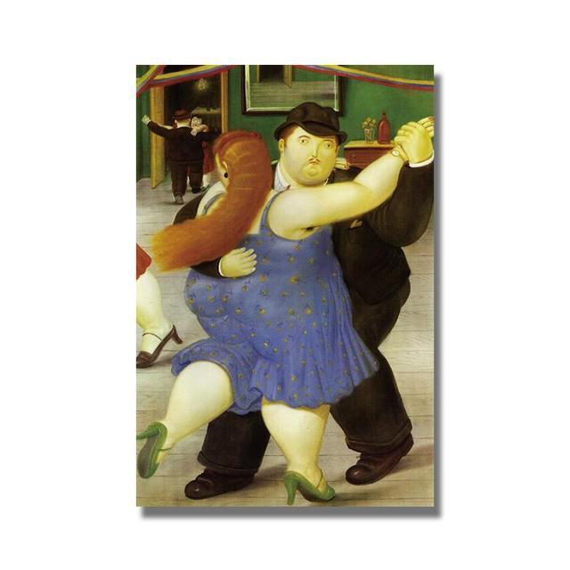 famous-art-by-fernando-botero-canvas-painting-the-dancers-posters-and-prints-wall-art-picture-for-living-room-home-decor-cuadros