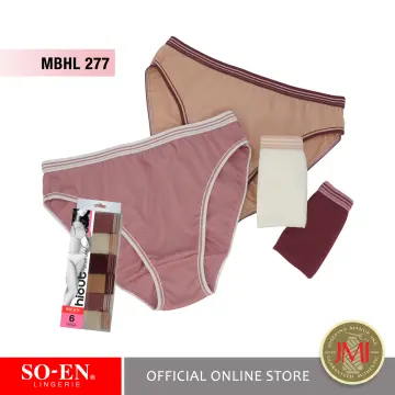 Original SO-EN Women's Bikini Underwear BBC Assorted 1Dozen (12PCS