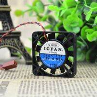 ของแท้ ICFAN S0406-12V 12V 0.09A 4Cm 4006 Iron Leaf High Temperature Fan