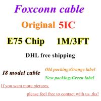 100pcs/lot Original 5ic E75 Chip USB Charger Cable OD 3.0mm Data Sync Cable For Foxconn Phone XR XS max 7 8 plus 6s 5s 1m/3ft