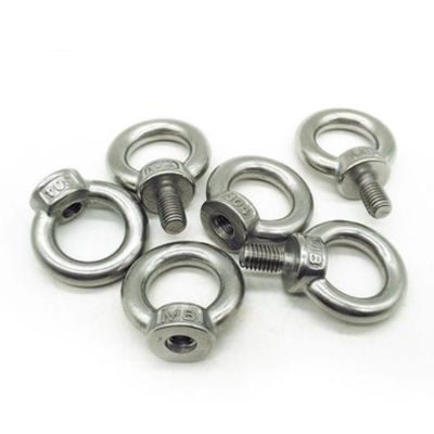 1-5pcs Lifting eye nuts/screw Ring eyebolt Ring hooking nut screws M3 M4 M5 M6 M8 M10 M12 304 Stainless steel