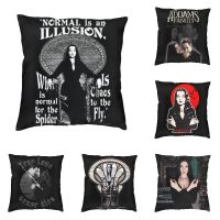 hjk﹊¤▫  Morticia Addams Cushion Cover 40x40 Decoration Print Is An Throw for Room Side