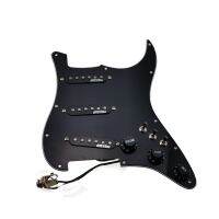 WK-Wilkinson SSS Ainico 5 Single Coil Pickups Multifunction Loaded Prewired Pickguard Set For ST Guitar Electric Guitar