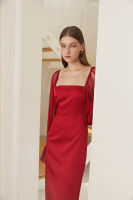 Threep Laurel midi dress in Red