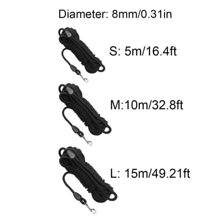 เชือกติดตามสุนัขหลากสี-gwj3360สายจูงสุนัขไนลอน8มม-สำหรับแมว5ม-10ม-15ม