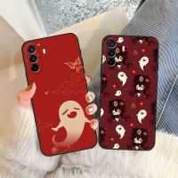 【ฟิลิปเดอร์ช้อป】เคสโทรศัพท์ผี Genshin Impact Hu Tao สำหรับ Huawei Y5 Y6 Y7A Y7P Y9โปร Y5P Y7ไพรม์2022 2023ฝาหลัง