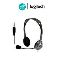 Logitech Stereo Headset With Microphone 3.5mm หูฟังสเตอริโอ รุ่น H111