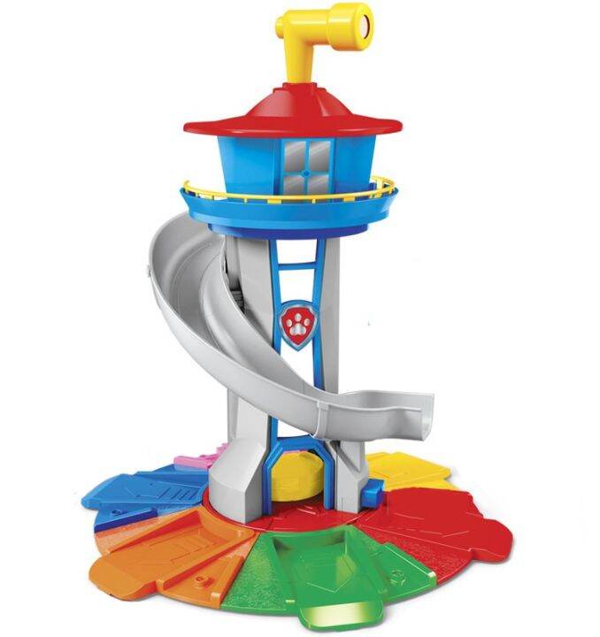 New Big Size Paw Patrol Lookout Tower Paw Partol Toys Light Sound Super ...