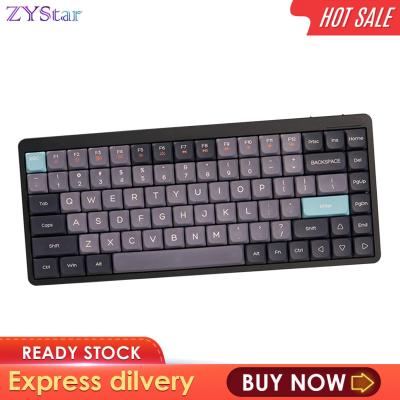 ZYStar คีย์บอร์ดแบบกลไกสรีรศาสตร์ USB แป้นพิมพ์สำนักงานเล่นเกมสำหรับแล็ปท็อป PC