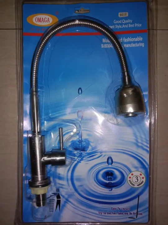 9215/9212/9218 SUS304 Stainless Steel Kitchen Faucet Lazada PH