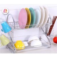 [⚡ส่งฟรี] Dish Racks ชั้นวางจาน ที่คว่ำจานสแตนเลส ชั้นวางอเนกประสงค์ ชั้นวางจานสแตนเลส ชั้นวางถ้วยจาน ที่วางจานสแตนเลส