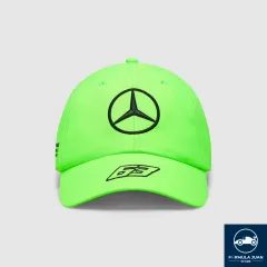 Mercedes-AMG Petronas 2023 Lewis Hamilton Driver Cap - Neon Green