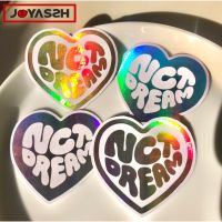 สติ๊กเกอร์  N C T DREAM LOGO STICKER HOLOGRAM HELLO FUTURE สติ๊กเกอร์ กันน้ำ N C T หัวใจ