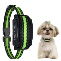 Dog Training Collar Anti-Bark Collar USB Rechargeable Training Shock Collar Waterproof Electric Automatic Stop Barking Device