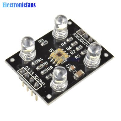 Tcs230 Tcs3200สี Recognition Sensor โมดูลตรวจจับ Dc 3-5V อินพุตเซ็นเซอร์สีการรับรู้โมดูลสำหรับ Arduino Diy