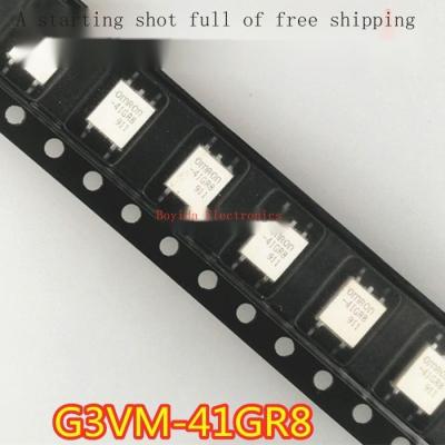 10Pcs ใหม่ G3VM-41GR8 41GR8 SMD SOP-4นำเข้า Optocoupler Optocoupler Solid State Relay
