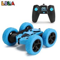 【CW】 4WD RC Stunt Car 2.4G Radio Remote Control Car Double Side RC Car 360° Reversal Vehicle Model Toys For Children Boy Gifts