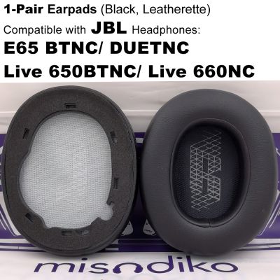 Misodiko แผ่นครอบหูฟัง แบบเปลี่ยน สําหรับ JBL E65 BTNC Duet NC Live 650BTNC Live 660NC