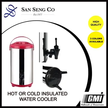 12L Stainless Steel Hot & Cold Water Dispenser / Portable Thermos