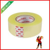 เทปใส PACK IN 18 มม. x 36 หลา แพ็ก 6 ชิ้นCLEAR STATIONERY TAPE PACK IN 18MMX36Y 6PCS **คุณภาพดี**