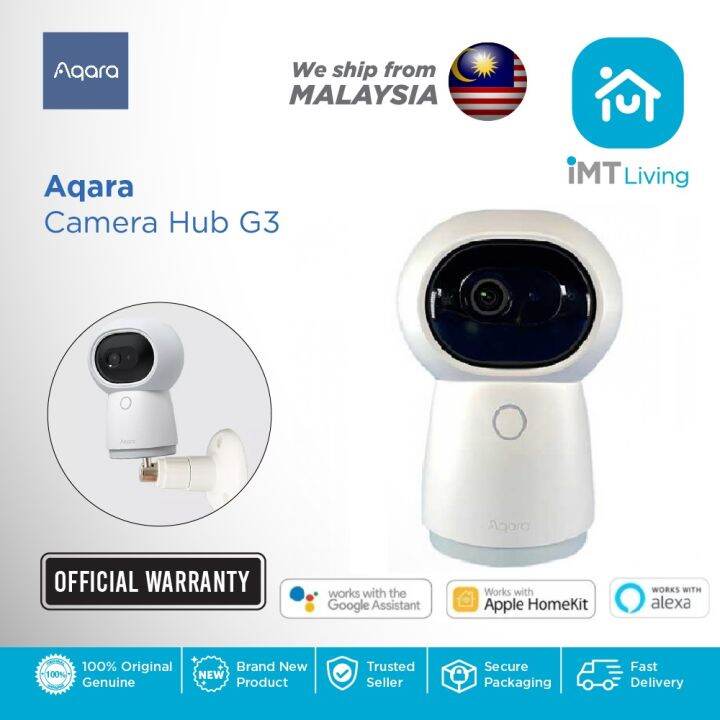 Aqara Camera Hub G3 - CH-H03 | 2K 1296P Resolution | 360° Viewing Angle ...