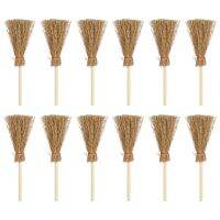 hot！【DT】 12 Pcs Broom Rope Brooms Hangings Decorations for Costume