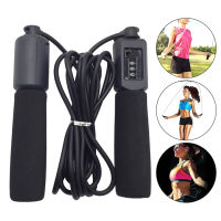 Professional Jump Rope with Electronic Counter 2.9m Adjustable Fast Speed Counting Skipping Rope Jumping Wire Workout Equipments